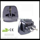 Plug With Socket Type Universal eu France to Swiss Plug Adapter With Safety Shutter Inlay Way thumbnail-1