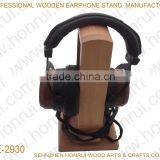 Wooden Earphone Display, Custom Shape Earphone Wooden Display, Earphone Display Supplier thumbnail-2