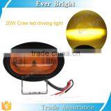 High Power 20W Car C-ree LED Work Light Led Driving Lights Car Led Bulb Spotlight Foglight