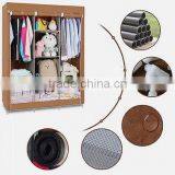 Free Standing Diy Fabric Portable Dustproof Indian Bedroom Wardrobe Designs thumbnail-1