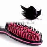 Hot Sell Led Display Black Big Button Hair Brush Straightener thumbnail-2