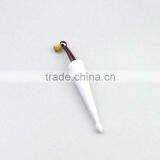 10pcs Pro Makeup Brushes Set Oval Tooth Brush Shape Cream Power Cosmetic Puff Power Make Up Toothbrush Beauty Tools Gold Silver thumbnail-6