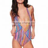 Summer Days Custom One Piece Swim Suit thumbnail-2