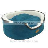 Oval Cuddler Short Plush OEM Orthopedic Dog Bed thumbnail-5