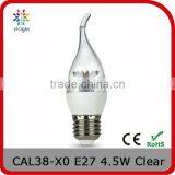 CAL38 DIMMABLE 350LM 4.5W EQUAL TO 30W E27 CHANDELIER CRYSTAL LIGHT BULB FOR AMERICAN MARKET thumbnail-1