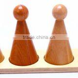Wooden Math Education Montessori Fraction Skittles Toy thumbnail-2