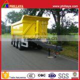 Customized Full Type Hydraulic Lifting Tipper Self-Dumping Tractor Trailer With Drawbar thumbnail-6