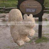 Granite Stone Sculpture Squirrel thumbnail-1