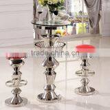 B009# French High Stool Model Bar Chair With Table thumbnail-3