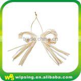 Natural Color Raffia Bow With Elastic Loop for Box Packaging thumbnail-2