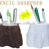 Fashion Decorative Tree Design Plastic Desk Pen Holder thumbnail-1