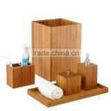 Decrative W Shape Bamboo Wine Storage Rack Free Standing thumbnail-4