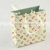 Shopping Paper Bag With Heart Pattern/Printed Foldable Gift Bag thumbnail-2