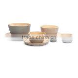 Set of Spun Bamboo Dinnerware thumbnail-1