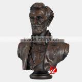 Bronze Lincoln Bust Statues Presidential Sculptures thumbnail-1