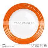 Embossed Stoneware Dinner Plate High Quality Dinner Plate Hotel Use Dinner Plate thumbnail-5