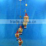 Porcelain Wind Chime,ceramic Hanging Ornament,porcelain Wind Chime,ceramic Christmas Gifts thumbnail-1