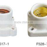 Edison Screw Shell Type of Ceramic Porcelain Lamp Holder / Lamp Socket E27 E27 thumbnail-5