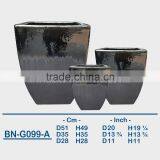 GLAZED CERAMIC OUTDOOR POT BN-G099 thumbnail-1