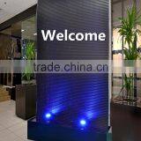 Custom Logo Waterfall Wall Black Acrylic Decoration thumbnail-2