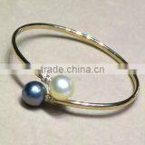 10-11mm Multi-color South Sea Pearl Bracelet thumbnail-5