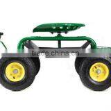Rolling Garden Work Seat (Steerable With Pad) thumbnail-6