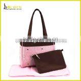 Slik Printing Promotional Diaper Bag Microfiber Baby Diaper Bag thumbnail-1