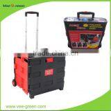 Light-weight Grocery Cart/Rolling Serving Cart/Wheeled Shopping Cart thumbnail-2