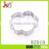 BZD19 Floral Pattern Stainless Steel Cake Mold Wholesale Cheap thumbnail-1
