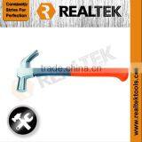 British Type Claw Hammer With Fiberglass Handle