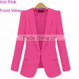 2016 Wholesale Slim Leisure Ladies Blazers Designs for Women thumbnail-6