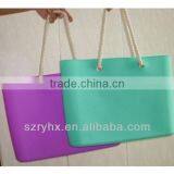 Spring Summer Hot Selling Lady's Fashion Promotional Silicone Hand Bag thumbnail-1