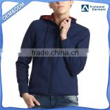 wholesale100% cotton fleece fashion women plain hoodies blank high quality zipper hoodie