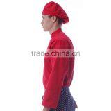 Chef Cook Uniform Red Color Chef Uniform Indonesia thumbnail-3