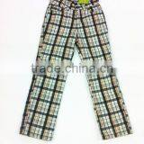 2015 New Style Fashion Plaid Lady Pants thumbnail-1
