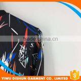 Men Fashion Spark Print Black Hoodies Pullover thumbnail-6