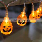 Wholesale String Lighting Cheap Outdoor Halloween Pumpkin Lamp Good Quality Party Supplies