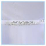 Elegant Vintage Handmade Appliqued Wedding Dress Ball Gown Beading thumbnail-6