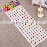 2017 Wholesale Customized Shape Custom Self Adhesive Acrylic Rhinestone Crystal Diamond Sticker For Car Decoration thumbnail-2