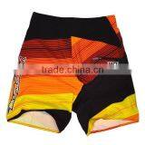 Orange Color 150g Meach Microfiber Men's Casual Board Shorts thumbnail-2