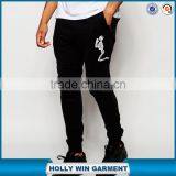 Religion Black Custom Logo Print Palazzo Pants With Zipper Pockets Man thumbnail-1