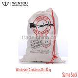 Christmas Santa Gift Bag With Red Drawstring thumbnail-3