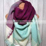 Blanket Scarf for Women, , Blue Berry Mint Women's Gifts Oversized Large Unique Winter Scarves
