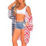 2017 Fashionable Chiffon Ladies Cardigan thumbnail-2