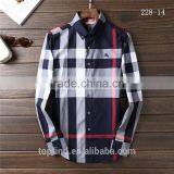 Korean Style Free Size Plaid Pattern Slim Fit Shirt Design for Men thumbnail-1