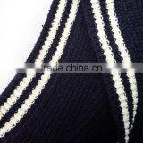 Cool Junior Uniform V Neck Sleeveless Sweater Men Vest Cotton With Two Colors thumbnail-4