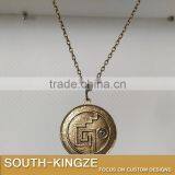 Carribean Film Preparation Pop Bronze Plated Jewelry Pendant thumbnail-6