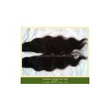22 inch natural color natural body wave brazilian virgin remy human hair extenions