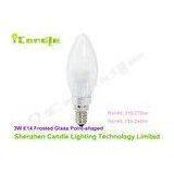 AC 220v 260lm 270lm Dimmable E14 Led Candle Bulbs 3 Watt Ra80 thumbnail-1