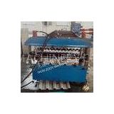 IBR Sheet Roof Panel Roll Forming Machine , Galvanized Steel Double Layer Cold Roll Former